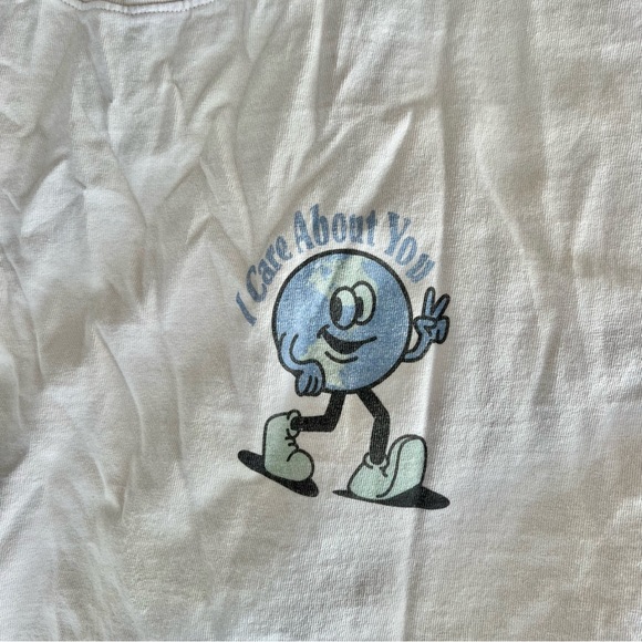 LUCA + GRAE “I Care About You” Earth Graphic Tee - Picture 4 of 5
